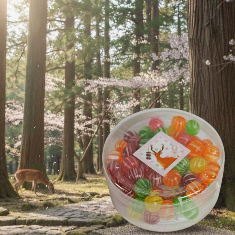 奈良 お土産 おみやげ 飴 あめ アメ 手まり 90g 修学旅行 観光 和菓子