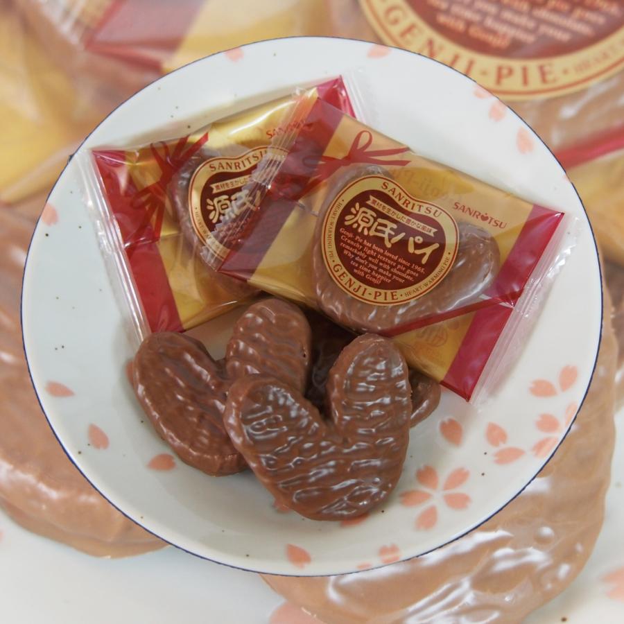 源氏パイ チョコ包み ギフトBOX 14枚入 三立製菓 バレンタイン