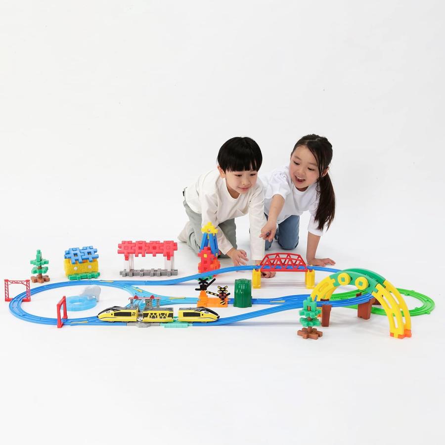 Gakkenニューブロック 学研 ニューブロック プラレール と 遊ぼう