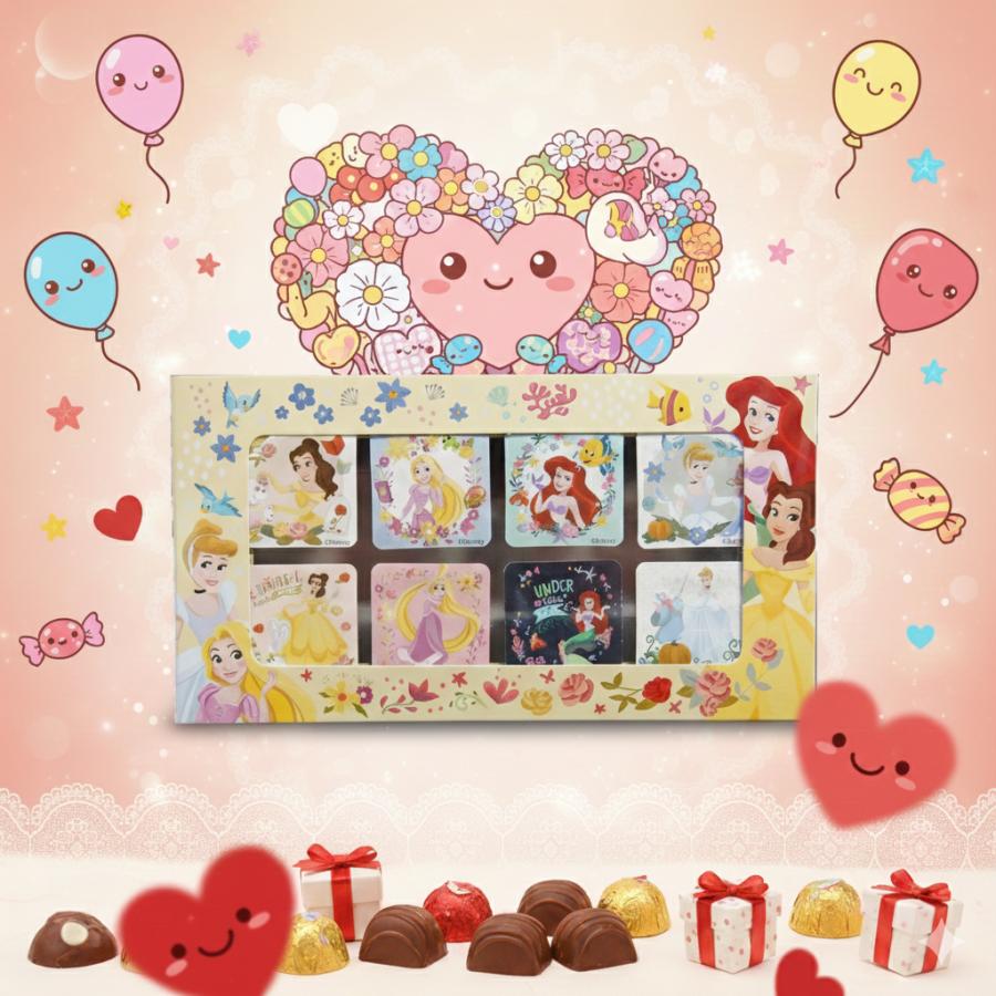 Disney（ディズニー） バレンタイン チョコレート プリンセス クランチ