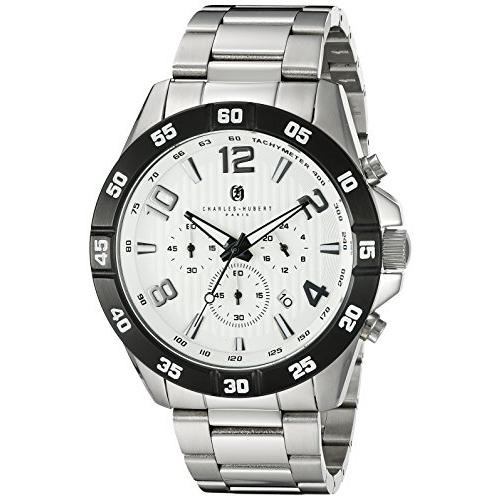 送料無料 Charles Hubert Paris Men S 3977 W Premium Collection Analog Display J 格安人気 Www Autooneengg Com