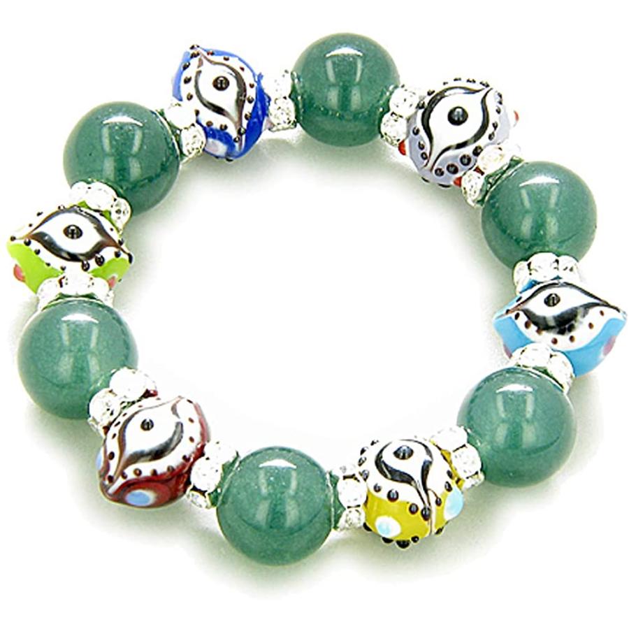 感謝価格 Cute Crystals Evil Eye Money Talisman Green Quartz Bracelet 全商品オープニング価格特別価格 Www Skylanceronline Com
