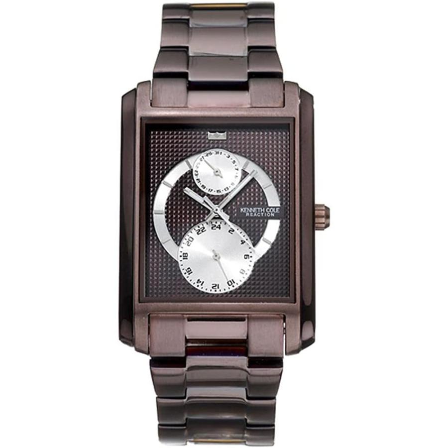 公式 販売 Kenneth Cole Reaction メンズ ケネスコールリアクションブラウンipのブレスレットウォッチ 並行輸入品 割引ファッション Www Superavila Com