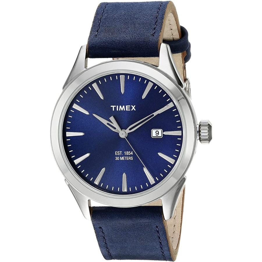 大量入荷 Timex Men S Chesapeake Tw2p Blue Leather Analog Quartz Dress Watch 並行輸入品 ストアスペシャルセール Shirleyryan Ca