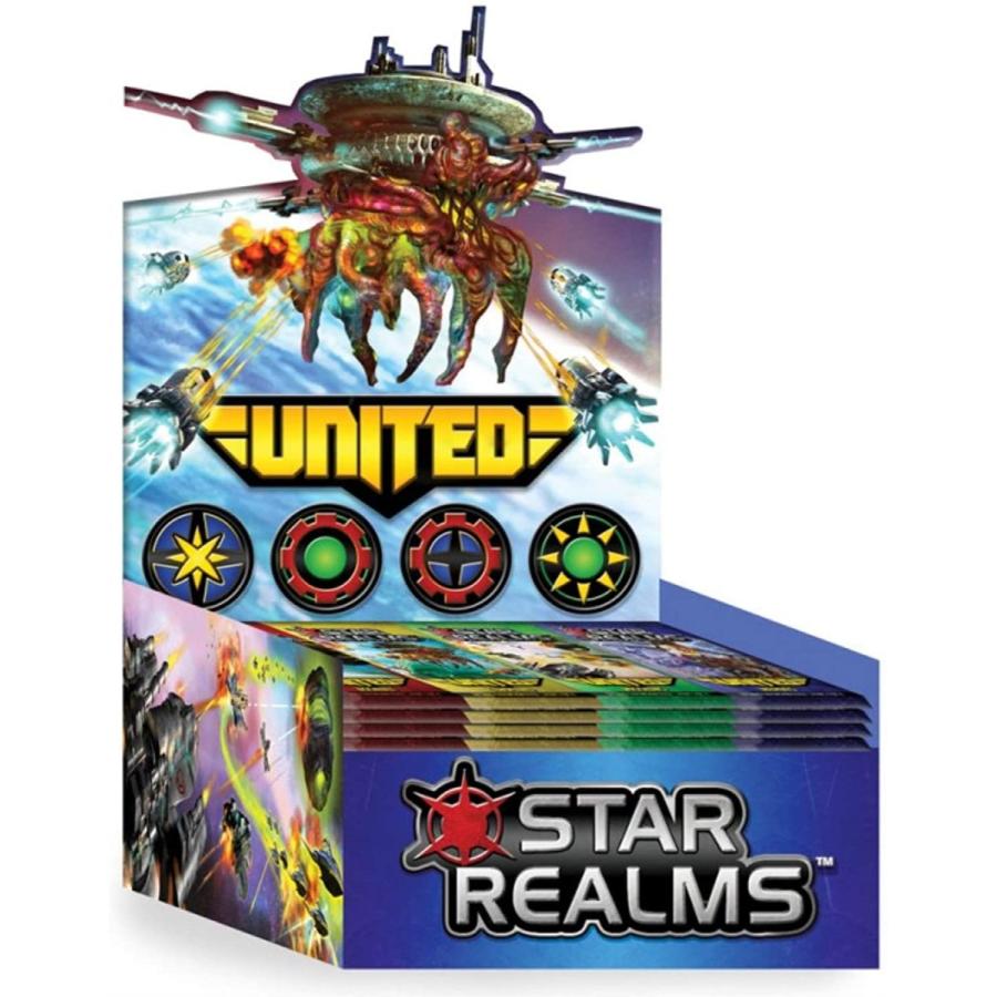 公式ファッション通販 White Wizard Games Star Realms ユナイテッドディスプレイカードゲーム 並行輸入品 直販卸し売り Terra Veggie Fr