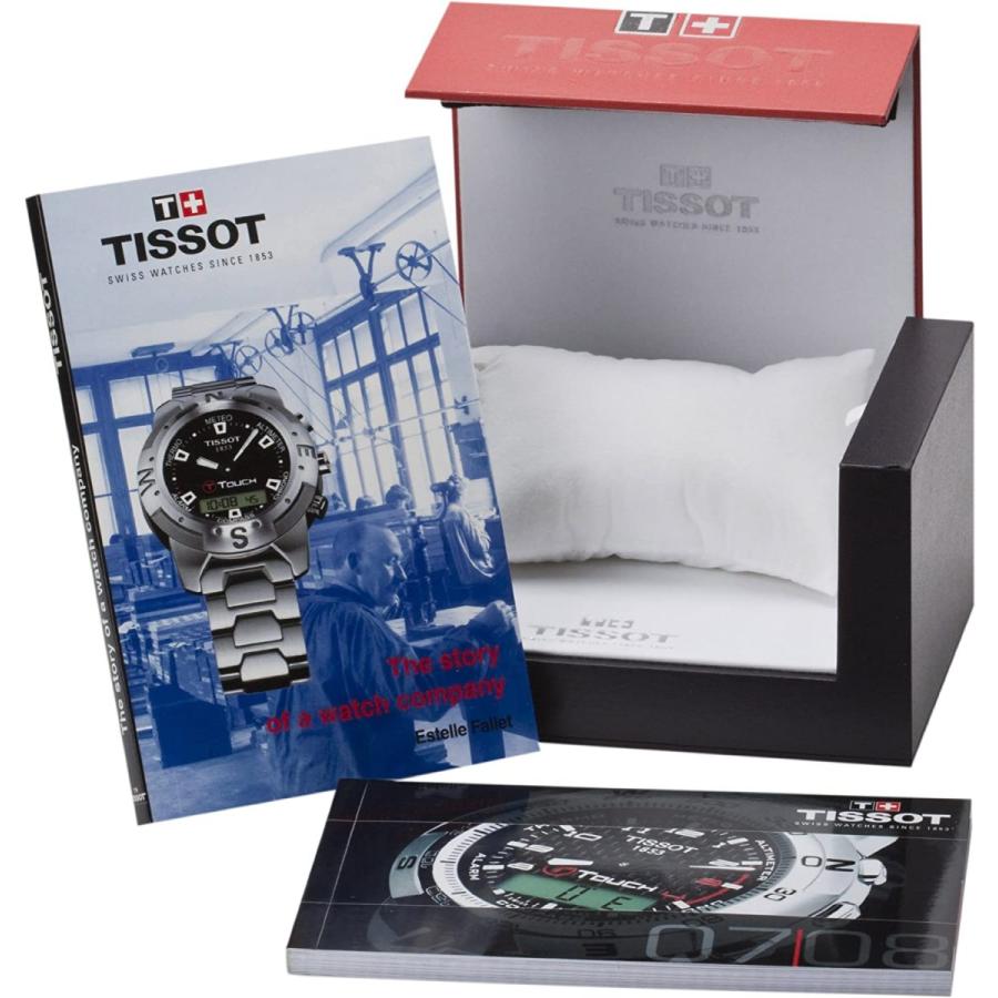定期入れの Tissot Tissot 送料無料 T Touch クロノグラフストップウォッチ カウントダウン アナログデジタルアラームウォッチ カレンダー パーペチュアル Gmt 多機能 セイリングタッチ メンズアクセサリー Clubdelalibertad Com