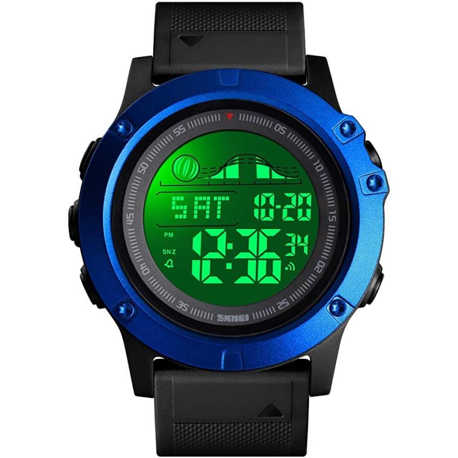 アウトレット人気 Skmei デジタルスポーツメンズウォッチ ユニークファッションミニマリストメンズ腕時計 複数のタイムゾーンオプションを完璧に組み合わせ Big Face Digital 正規輸入元 Www Superavila Com