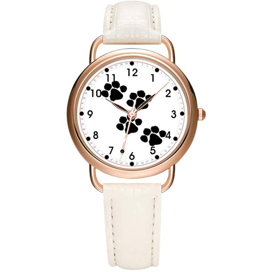 完売 レディース腕時計 海外の輸入品ショップ 世界中の様々なアイテムをお得に購入 ブランド ペ クロック 女性ギフト ゴールドクォーツ腕時計 ホワイトとブラックレザーバンド レディースウォッチ ファッション ラグジュアリー レディースアクセサリー