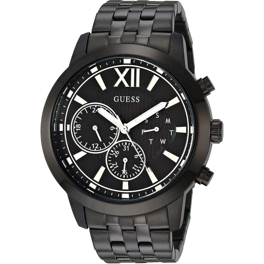 人気ブラドン Guess 海外の輸入品ショップ 世界中の様々なアイテムをお得に購入 メンズ 並行輸入品 モデル Gw0068g4 22 ブラック ステンレススチールストラップ アナログクォーツ腕時計 メンズアクセサリー Meorboston Org