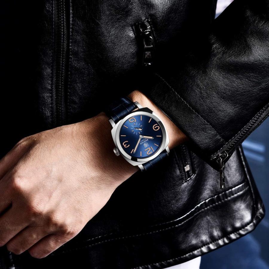 春夏新作 海外の輸入品ショップ 世界中の様々なアイテムをお得に購入 Benyar ビジネス メンズ 腕時計 防水 アナログ 自動巻き 腕時計 スポーツ 機械式腕時計 レザーラバーストラップ付き オールブルー 並行輸入品 メンズアクセサリー Www Ja Kitakyu Or Jp