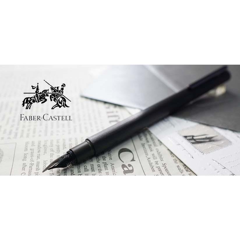≪在庫あり 名入れ特急便(名入れ無しなら即日発送可)≫ファーバーカステル　万年筆　ネオスリム　ガンメタル 名入れ有料 | ファーバーカステル | 01