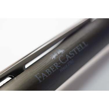 ≪在庫あり 名入れ特急便(名入れ無しなら即日発送可)≫ファーバーカステル　万年筆　ネオスリム　ガンメタル 名入れ有料 | ファーバーカステル | 05
