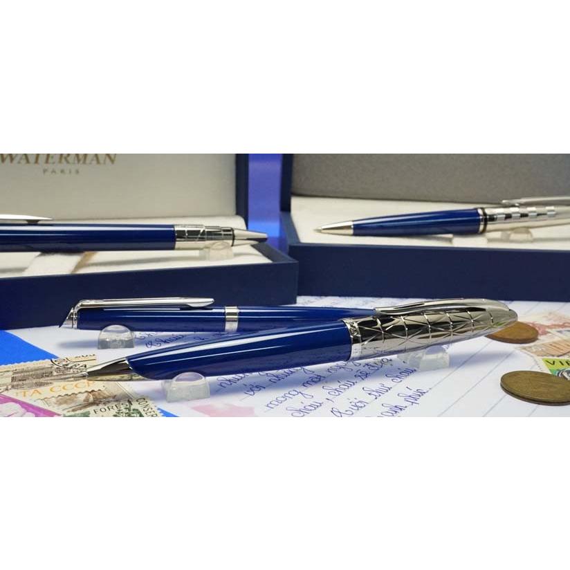 ウォーターマン　カレン デラックス　コンテンポラリー ブルーオブセッション WATERMAN ≪即日発送可能≫ウォーターマン ボールペン カレン