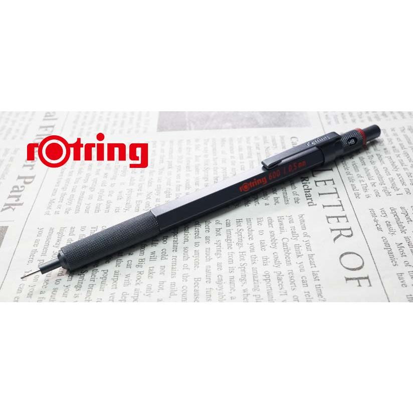 ≪名入れ無しなら即日発送可能≫ネコポス送料無料　ロットリング　メカニカルペンシル（0.5mm）600シリーズ　2204409　ダークストーン 名入れ有料 | ロットリング | 01