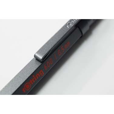 ≪名入れ無しなら即日発送可能≫ネコポス送料無料　ロットリング　メカニカルペンシル（0.5mm）600シリーズ　2204409　ダークストーン 名入れ有料 | ロットリング | 03