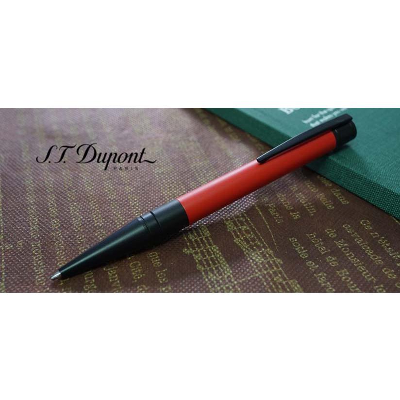 デュポン S.T. DUPONT 265116 Dイニシャル ボールペン レッド S.T.DUPONT デュポン ボールペン Dイニシャル 265116 マット