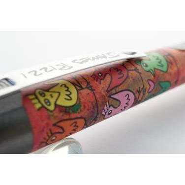 オンライン　万年筆　ジェームス・リジィ　James Rizzi　バード 名入れ不可 |  | 04