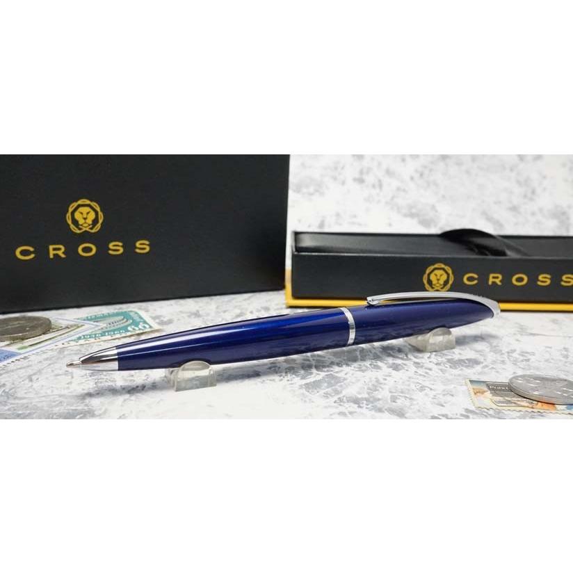 クロス　ボールペン　ＡＴＸ（エイティエックス）　８８２−３７　トランスルーセントブルーラッカー   名入れ有料 | CROSS | 01