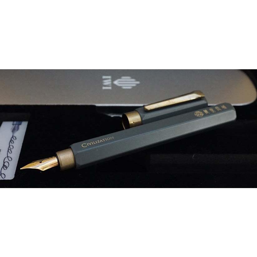 ＩＷＩ（台湾）　万年筆　シヴィライゼーション　グレートウォール　９Ｓ９５０　  ８Ｒ 名入れ有料_1
