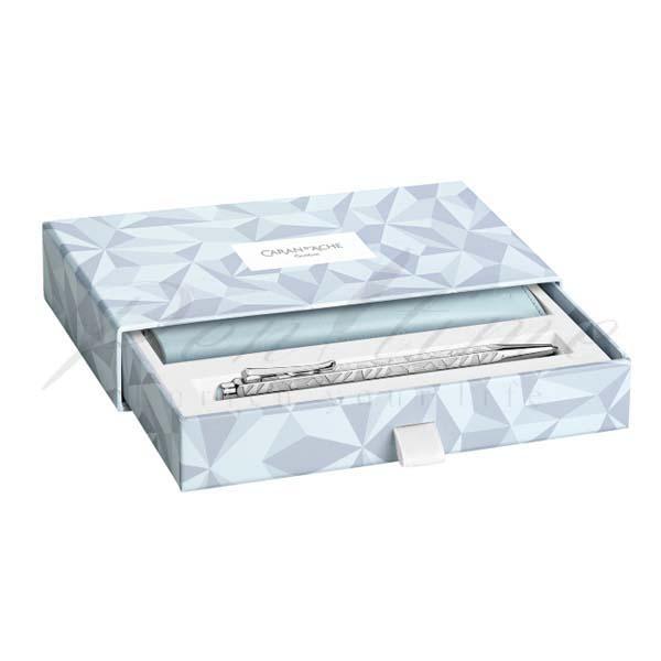 ロイシュ ヘンリッククリストファーセンモデル 8.5 未使用新品保管品 CARAN d'ACHE（カランダッシュ） ボールペン アルパインフロスト