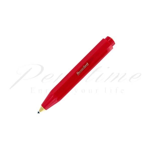 ネコポス送料無料　カヴェコ　ボールペン　クラシックスポーツ　ＣＳＢＰ　レッド  ＲＤ 名入れ有料 | Kaweco