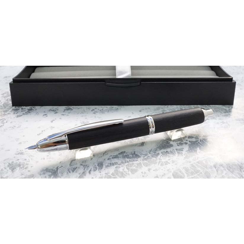 PILOT（パイロット） 万年筆 キャップレス 木軸 FC-25SK ブラック B