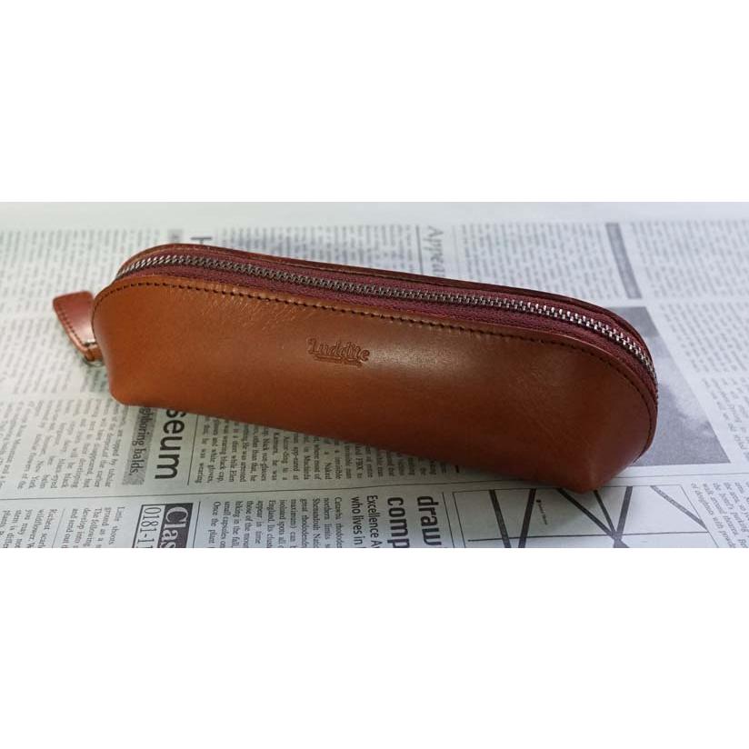 ラダイト 革製 アーチペンケース LDKT-APN ブラウン BR 名入れ不可