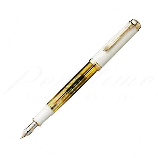 Pelikan（ペリカン） 万年筆 スーベレーン M400 ホワイトトータス