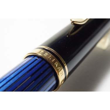 ペリカン　スーベレーン　Ｍ６００　青縞 新品)Pelikan ペリカン 万年筆 スーベレーン M600 ブルー