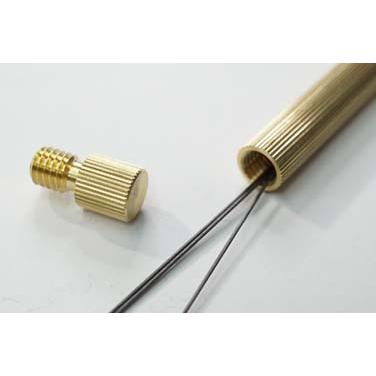 ≪即日発送可能≫ネコポス送料無料　ミントガレージ　シャープ芯ケース　MPLCylinder Brass　MPL-BR-STR　Streight 名入れ不可 |  | 02