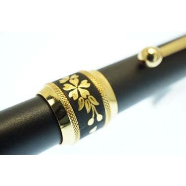 プラチナ万年筆 複合筆記具 ダブル3アクション ＃3776 肥後象嵌