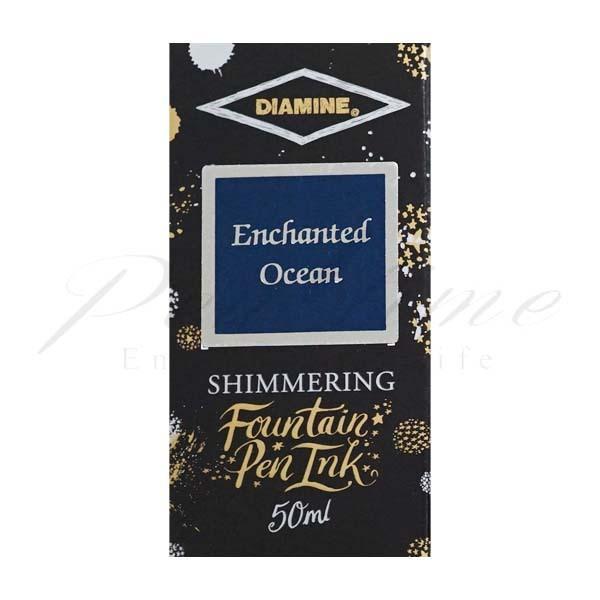 ダイアミン　シマーリングインク　ボトルインク　　ＮＯ６１６　エンチャンテッドオーシャンＥｎｃｈａｎｔｅｄ　Ｏｃｅａｎ≪現在品切中・納期半年以上見込≫ | 
