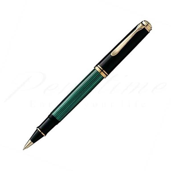 Pelikan スーベーレーンR800ローラーボール[緑縞] Pelikan（ペリカン） ローラーボール スーベレーン R800 緑縞