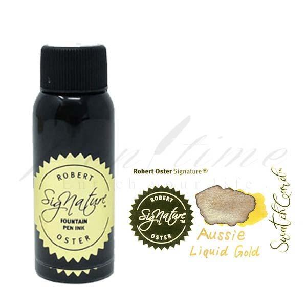 ロバートオスター　ボトルインク　シェイク アンド シミー オージー リキッド ゴールド　ＲＯ−１５５００ 名入れ不可 ラッピング不可 ネコポス不可 | 