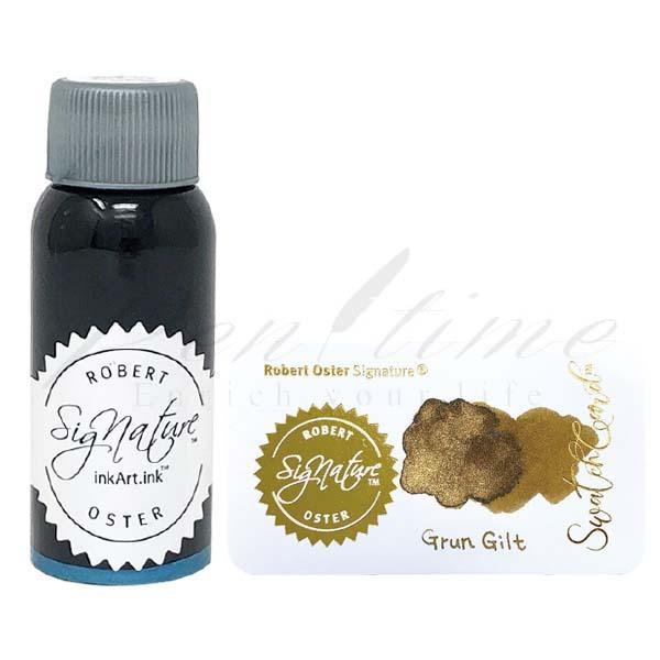 ロバートオスター　ボトルインク　シェイク アンド シミー グリューンギルト　RO-15505 名入れ不可 ラッピング不可 ネコポス不可 | 