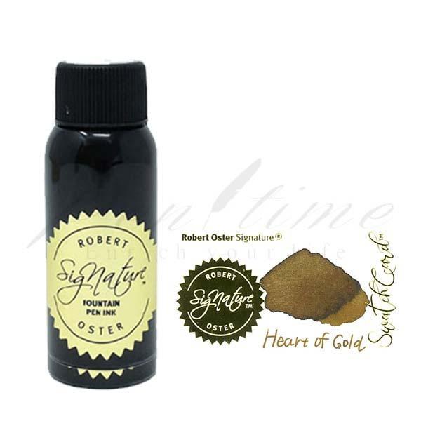ロバートオスター　ボトルインク　シェイク アンド シミー ハート オブ ゴールド　ＲＯ−１５５５１ 名入れ不可 ラッピング不可 ネコポス不可 | 