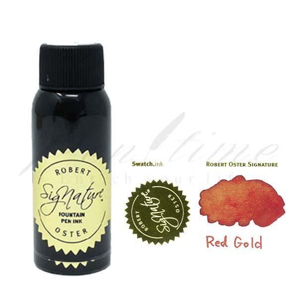 ロバートオスター　ボトルインク　シェイク アンド シミ― レッド ゴールド　ＲＯ−１５５５２ 名入れ不可 ラッピング不可 ネコポス不可 | 