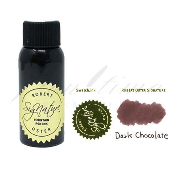 ロバートオスター　ボトルインク　ダーク チョコレート　ＲＯ−５０２６５ 名入れ不可 ラッピング不可 ネコポス不可 | 