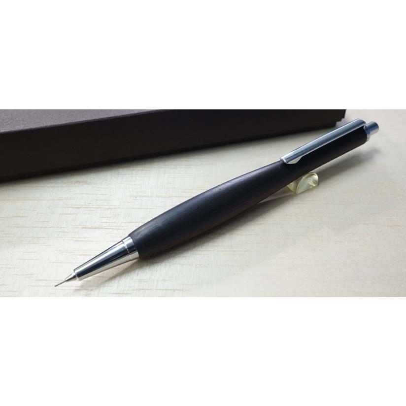 F-STYLE ブラックウッド製シャープペン 黒壇