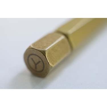 ≪即日発送可能≫ネコポス送料無料　ワイスタジオ　物外　シャープ芯ケース　真鍮　YS-STAT-07 名入れ不可 |  | 02