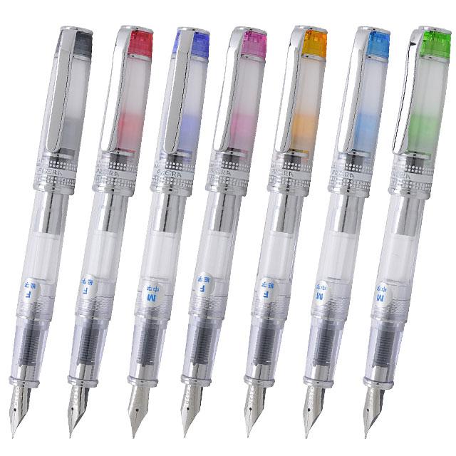 PILOT（パイロット） 万年筆 プレラ 色彩逢い スケルトン 初心者万年筆