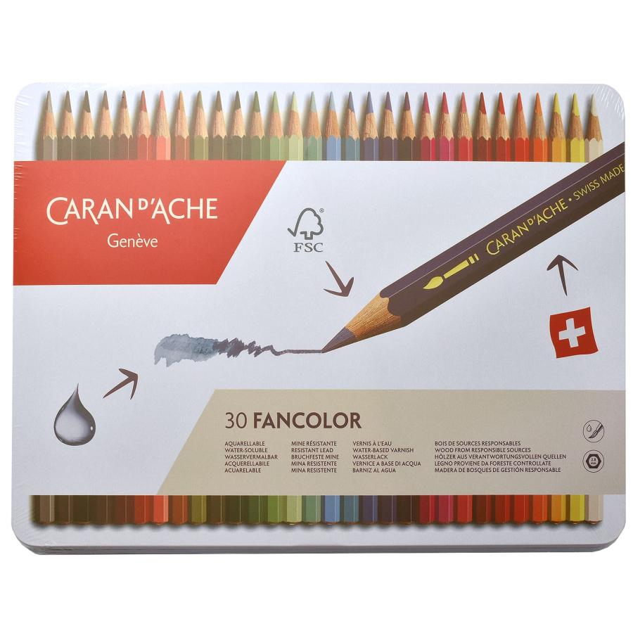 カランダッシュ 色鉛筆 水溶性 ファンカラー 30色セット正規輸入品 Amazon | カランダッシュ 色鉛筆 水溶性 ファンカラー 30色
