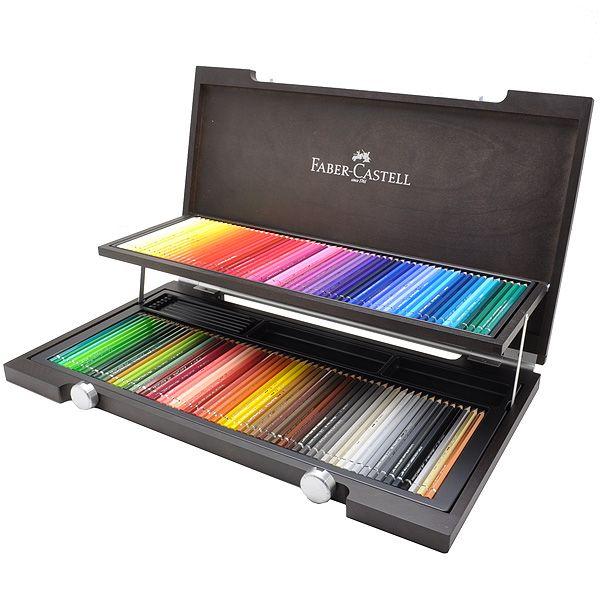 色鉛筆 ファーバーカステル FABER-CASTELL アルブレヒト デューラー 水彩色鉛筆 117513 120色 木箱入 高級 プレゼント