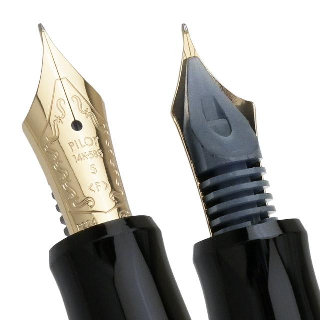 PILOT（パイロット） 万年筆 カスタム74 ブラック FKKN-12SR-B ギフト