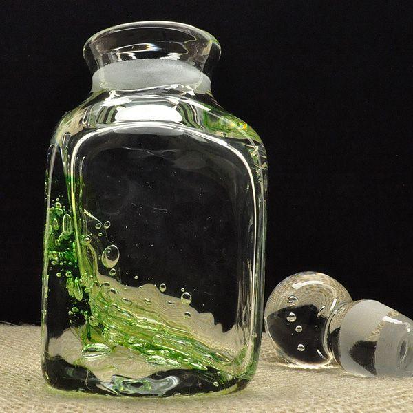 インク壺 Pent ペント by 色工房 渓流 レクタングル 翠 ガラスペン