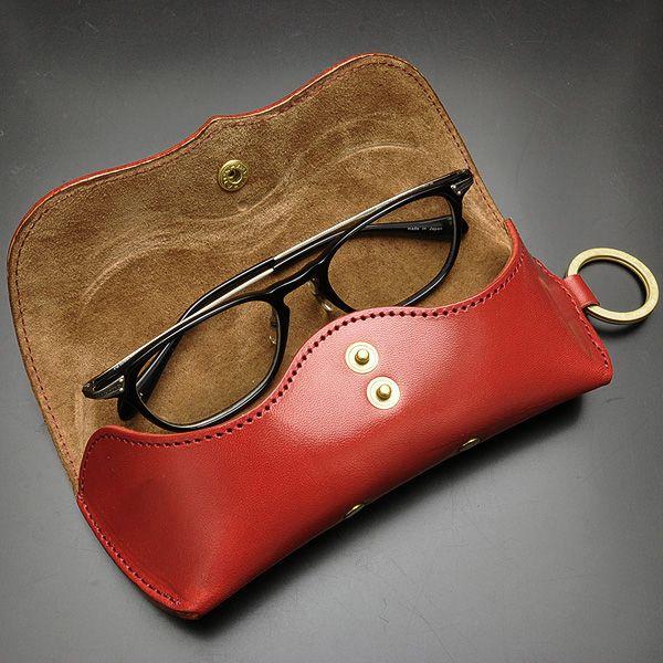 ケイシイズ プレート 眼鏡ケース KCD015E レッド 26257 プレゼント ギフト 母の日爆買 | ブランド登録なし | 01