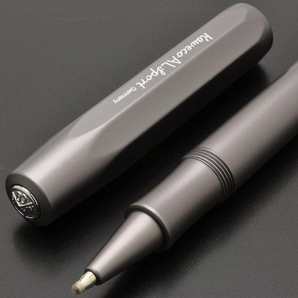 Kaweco（カヴェコ） ローラーボール 名入れ ALスポーツ グレー チタン