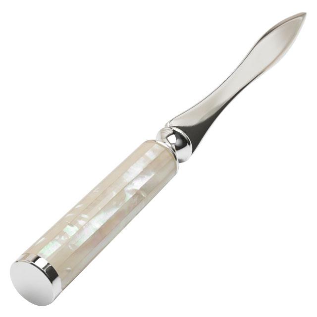 ペーパーナイフ 工房 住之江 マザーオブパール ホワイトシェル L136