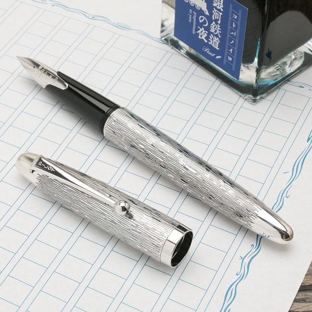 PILOT（パイロット） 万年筆 シルバーン つむぎ ギフト プレゼント
