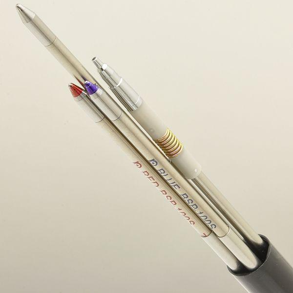 プラチナ万年筆 多機能ボールペン 名入れ DOUBLE 4 ACTION MWB-3000F